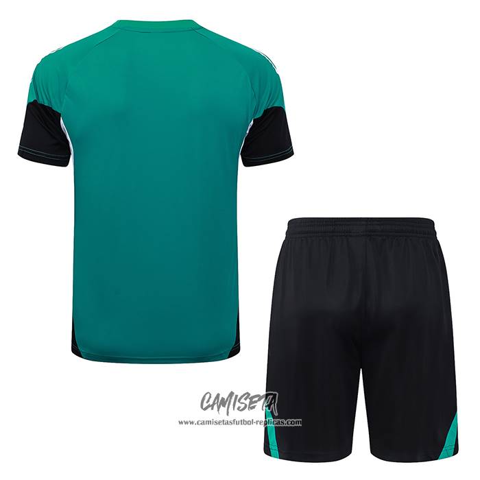 Chandal del Liverpool 2025-2026 Manga Corta Verde - Pantalon Corto